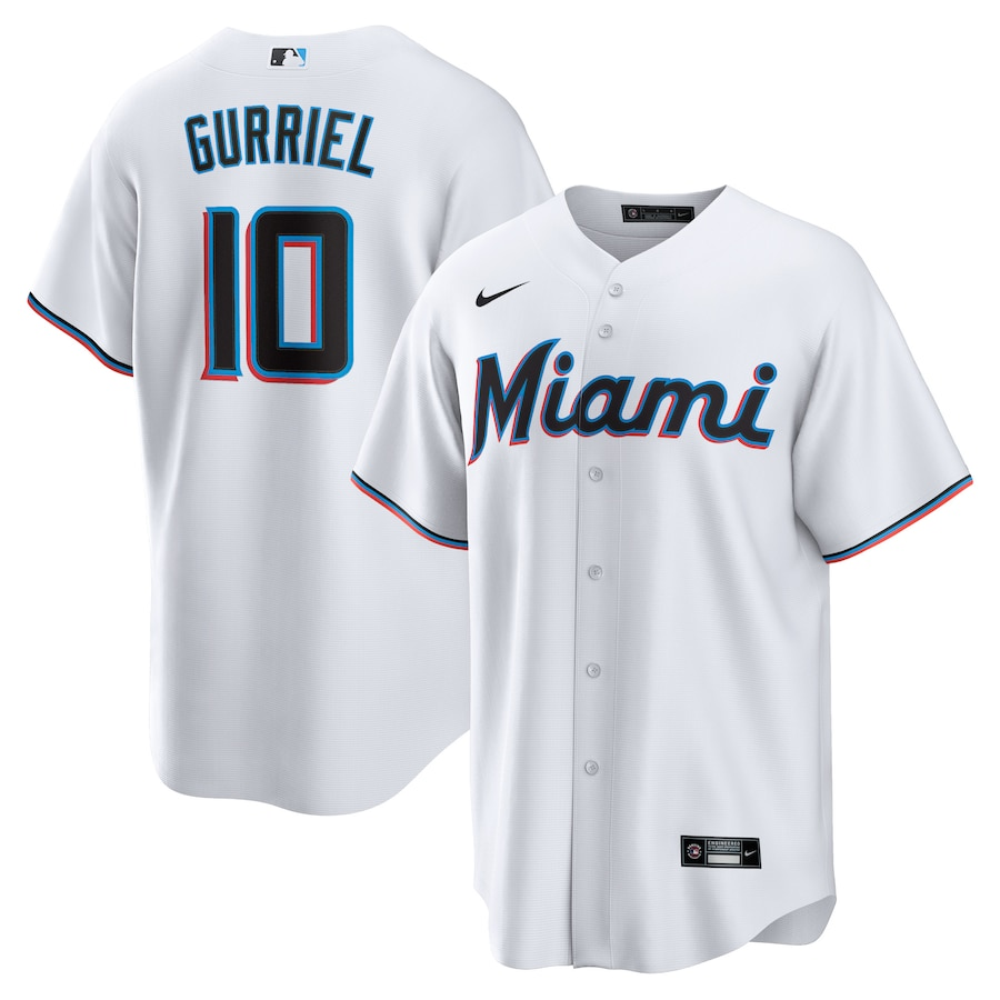 Gurriel Miami Marlins Nike Home Limited Player Jersey Baseball
