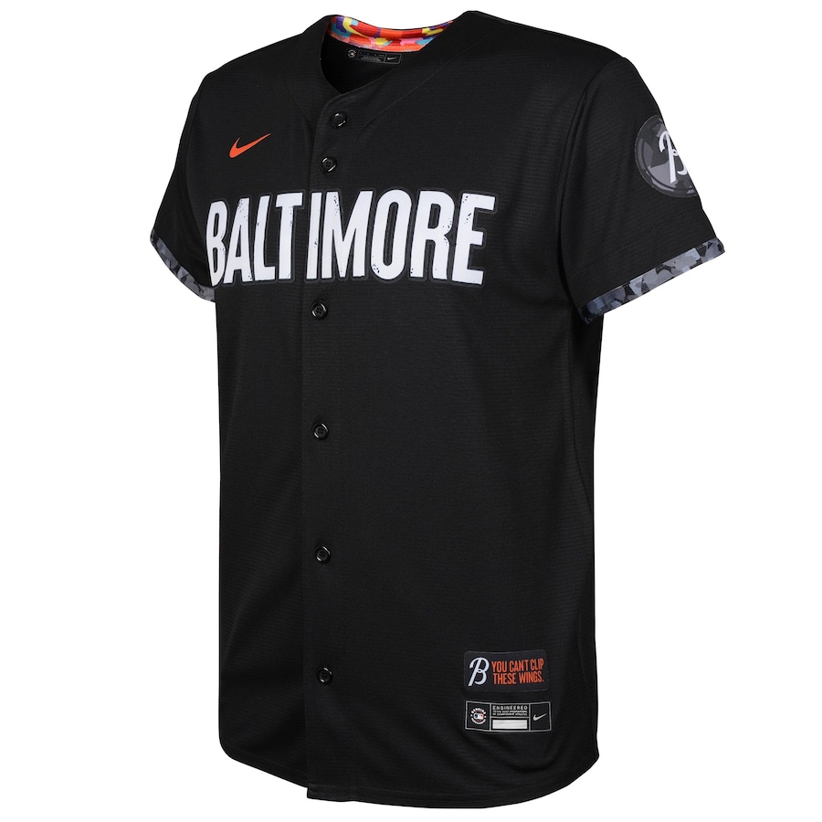 Toddler Baltimore Orioles Nike Black City Connect Replica Jersey