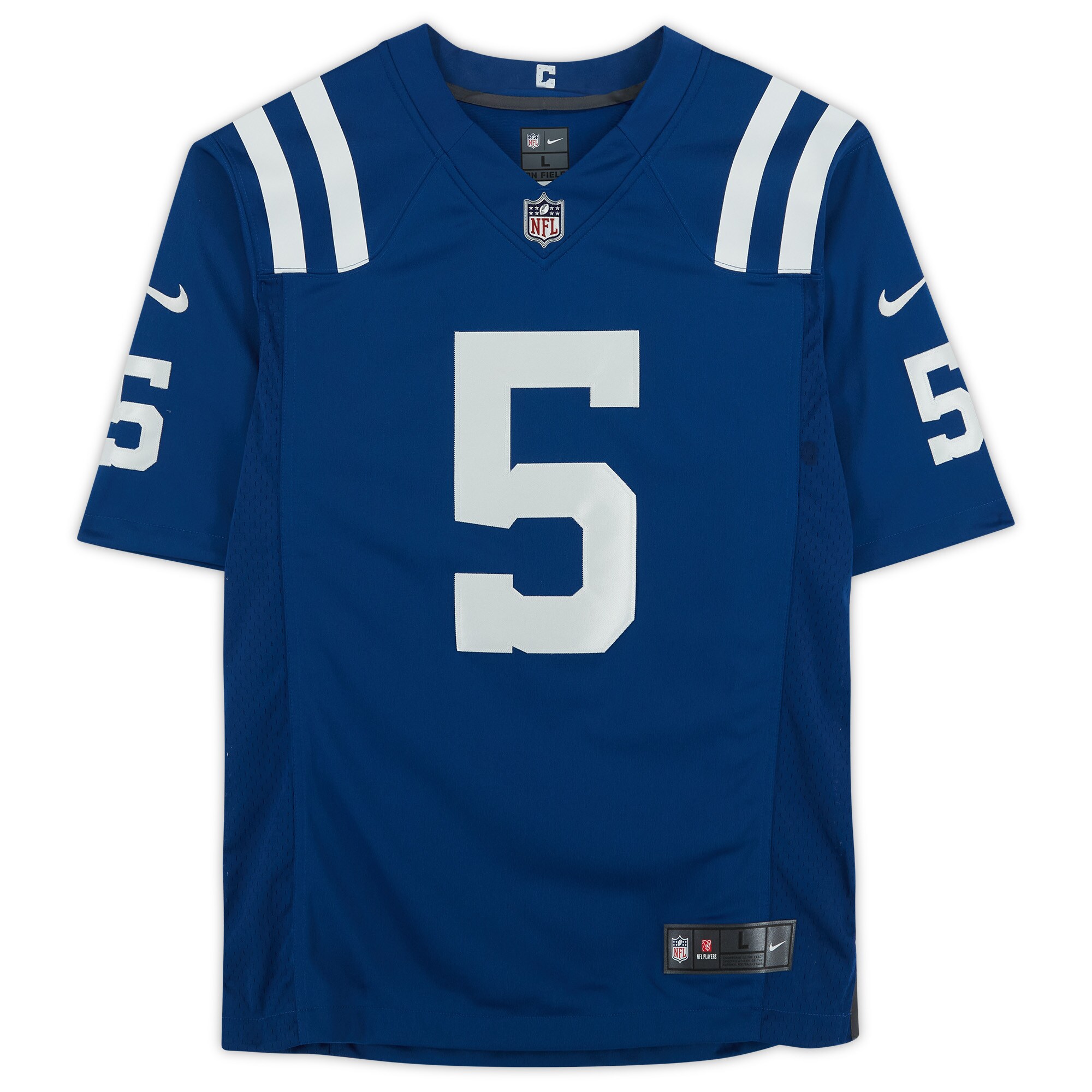 Anthony Richardson Indianapolis Colts Autographed Blue Nike Limited Jersey