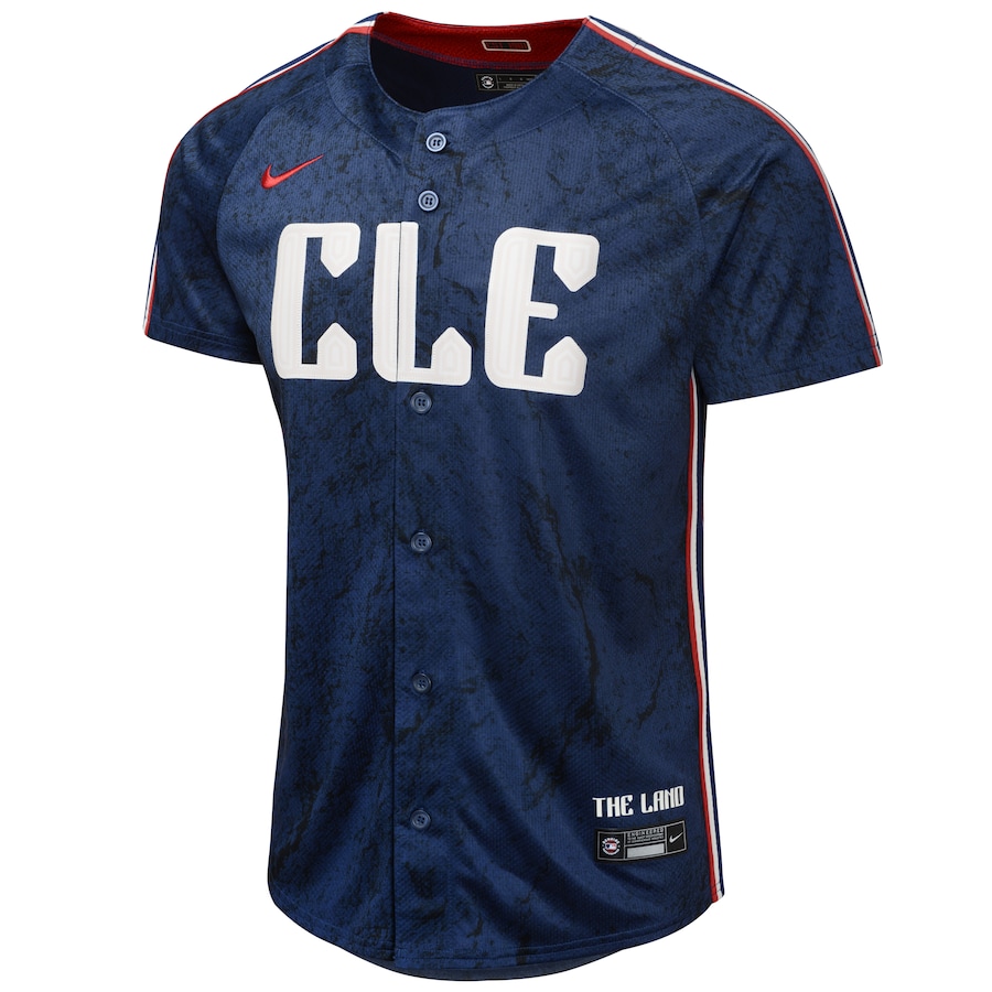 Shane Bieber Cleveland Guardians Nike Youth 2024 City Connect Limited Jersey.