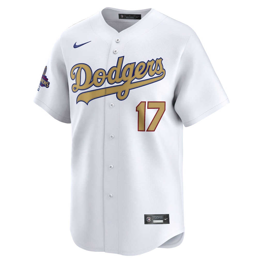 Shohei Ohtani Los Angeles Dodgers Nike 2025 Gold Collection Limited Jersey