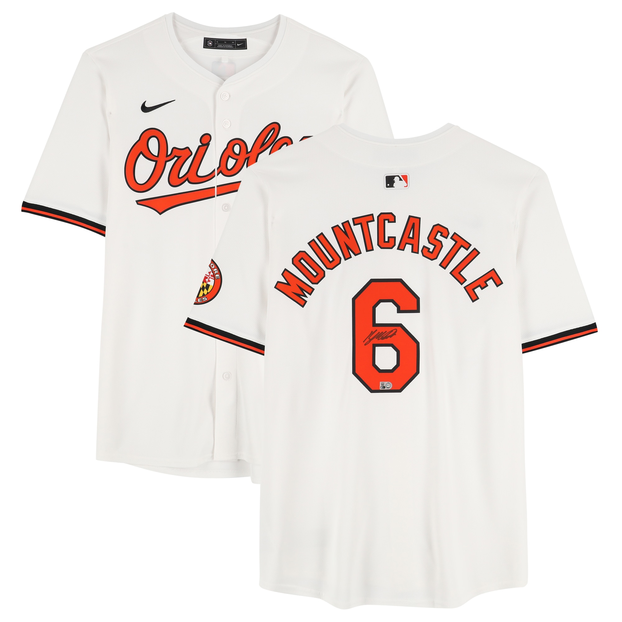 Ryan Mountcastle Baltimore Orioles Autographed White Jersey