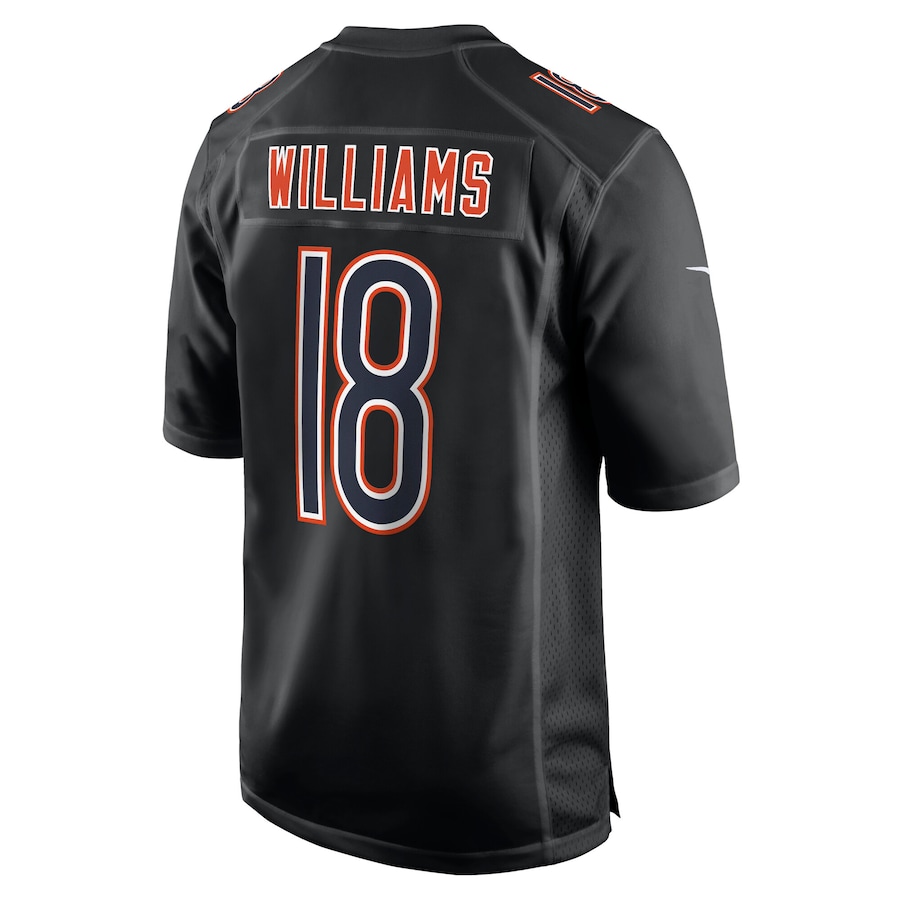 Chicago Bears Caleb Williams Nike Carbon Black Fashion Jersey