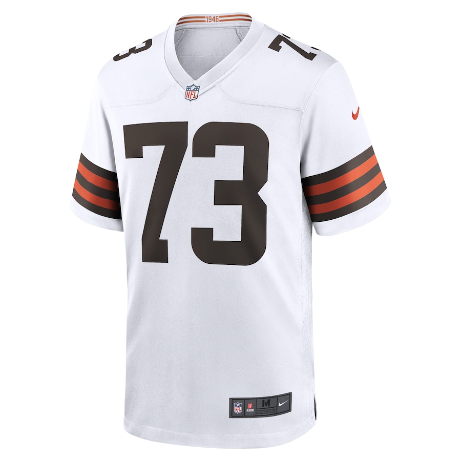 Nike Joe Thomas White Cleveland Browns Retired Game Player Jersey