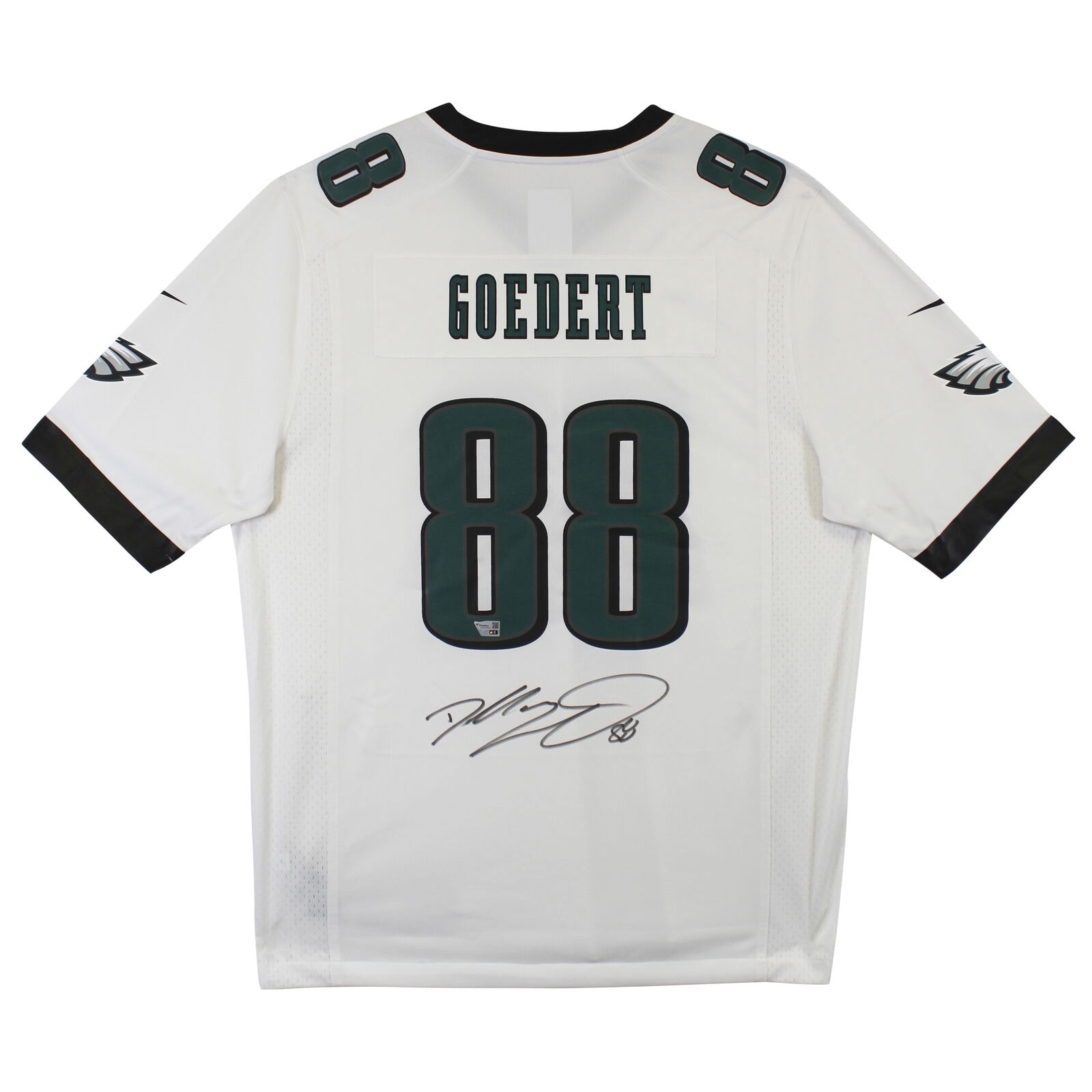 Eagles Dallas Goedert Signed White Nike Game Jersey Fanatics