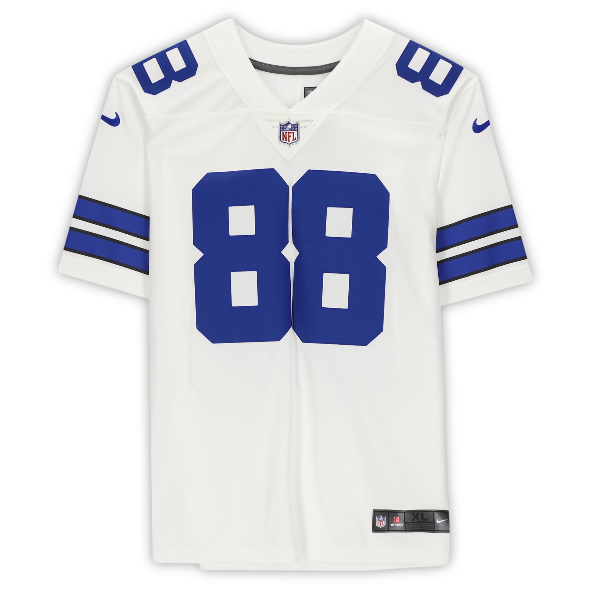 CeeDee Lamb Dallas Cowboys Autographed Nike White Limited Jersey