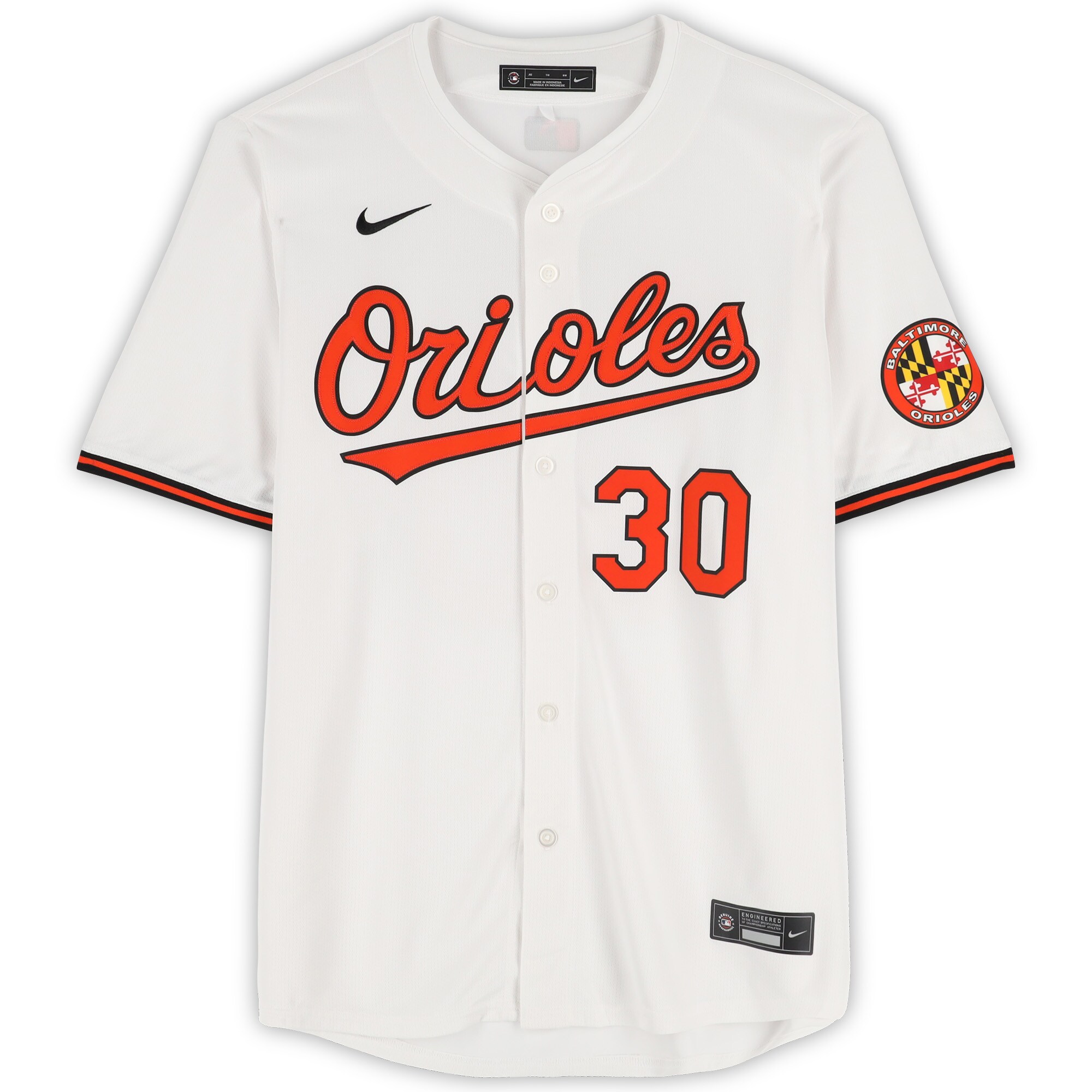 Grayson Rodriguez Baltimore Orioles Autographed White Nike Limited Jersey