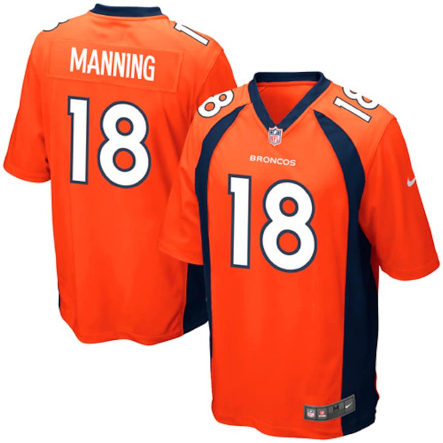 Denver Broncos Peyton Manning Mitchell & Ness Navy Legacy Replica Jersey