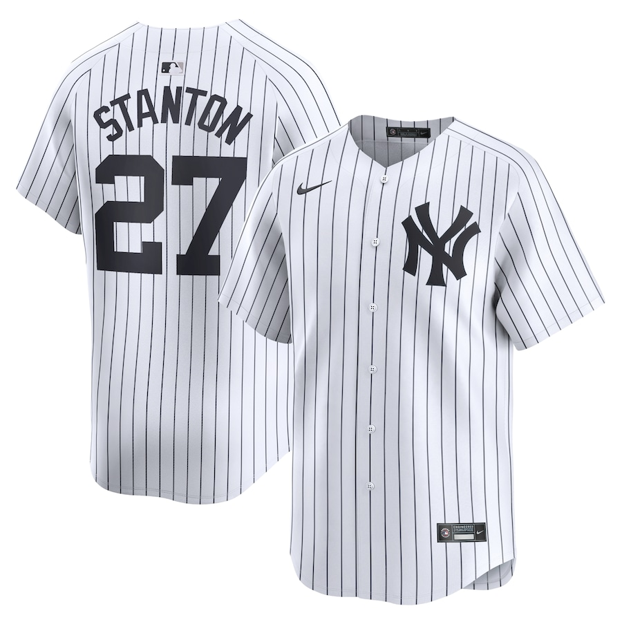 MLB Men’s New York Yankees Giancarlo Stanton Home Limited Player Jersey