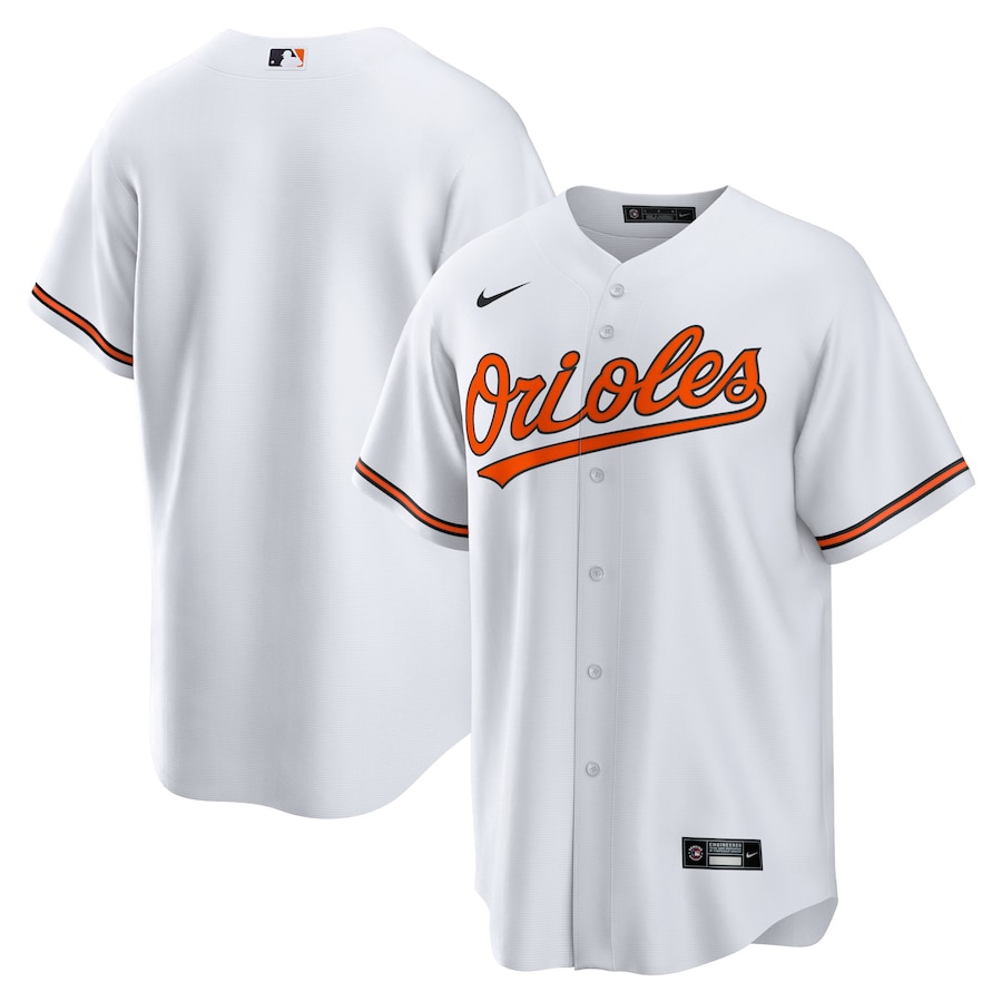 Men’s Baltimore Orioles Nike White Home Elite Jersey