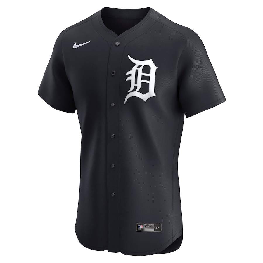 Men’s Detroit Tigers Nike Navy Alternate Elite Jersey