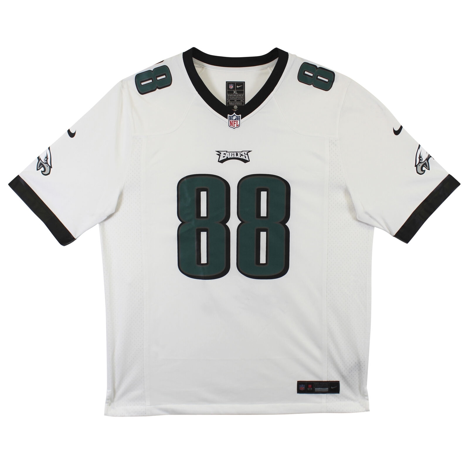 Eagles Dallas Goedert Signed White Nike Game Jersey Fanatics