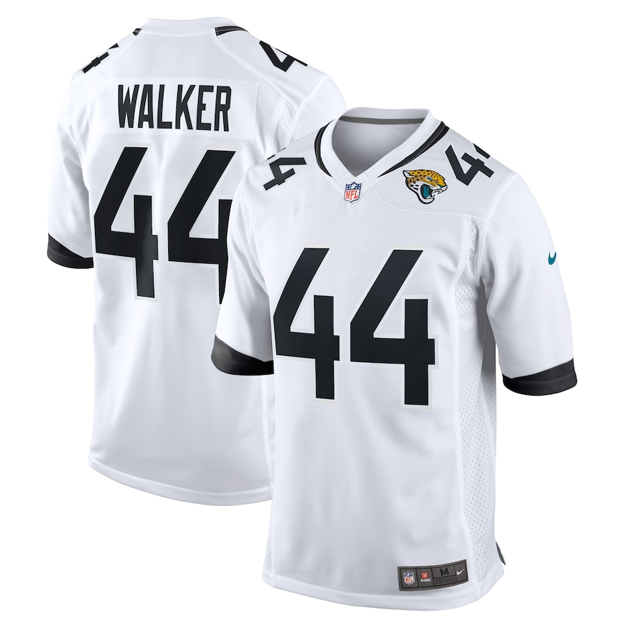 White Travon Walker Jacksonville Jaguars Nike Player Game Jersey
