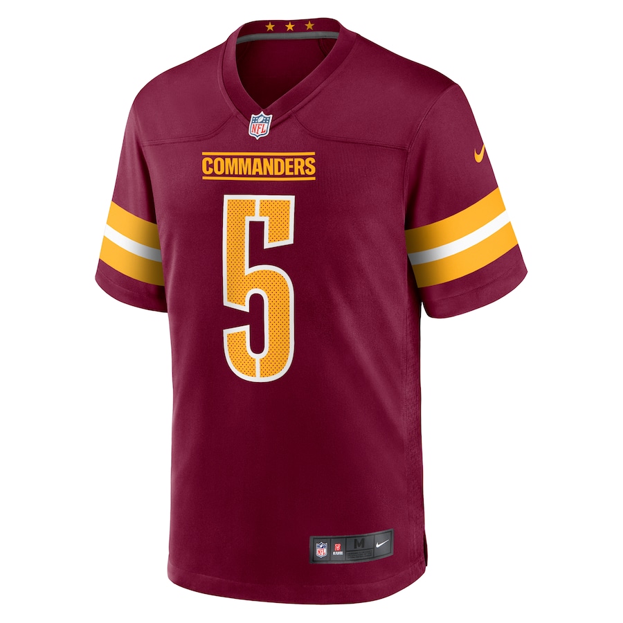 Jayden Daniels Washington Commanders Nike Player Game Jersey – Burgundy