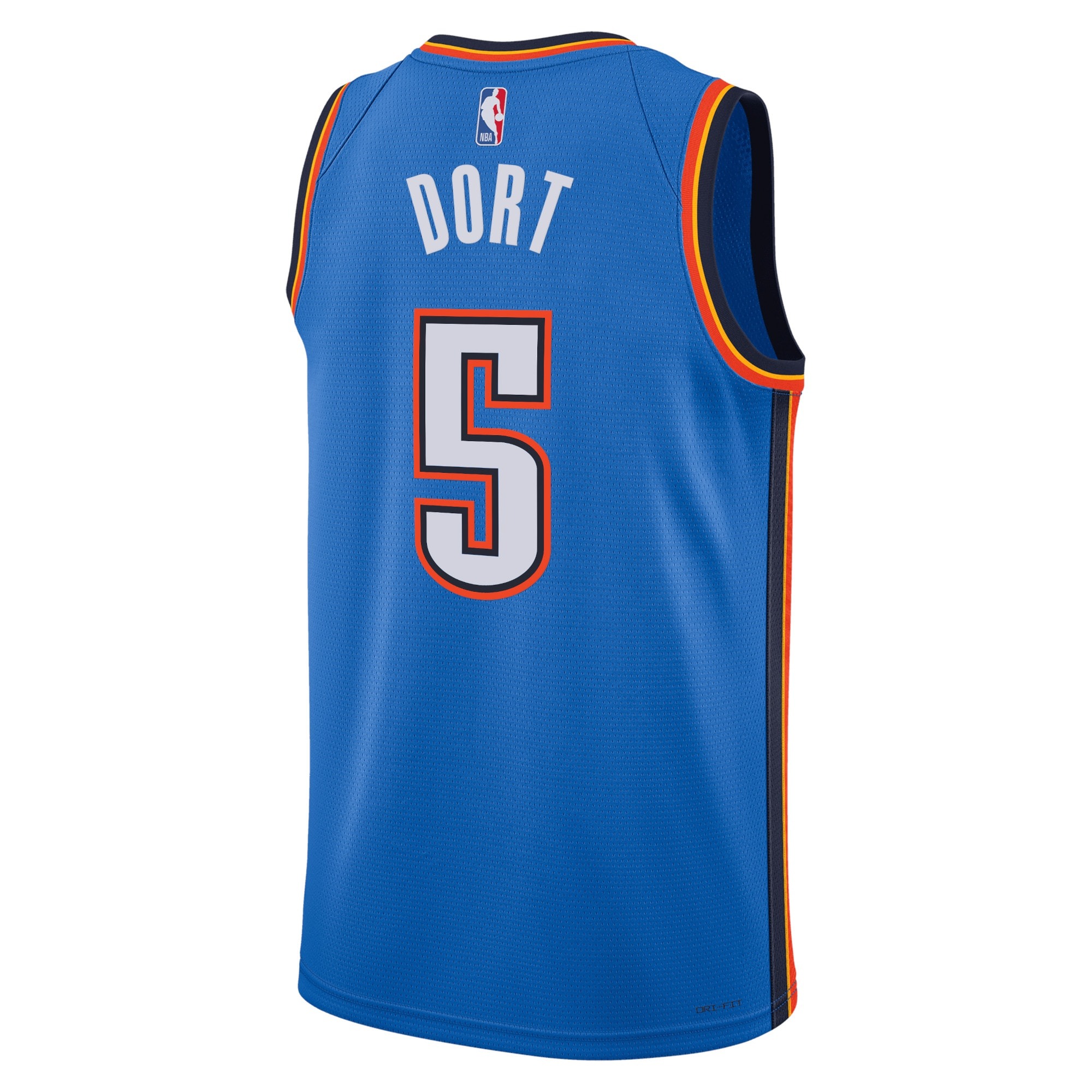 Oklahoma City Thunder Nike Icon Edition Swingman Jersey – Blue