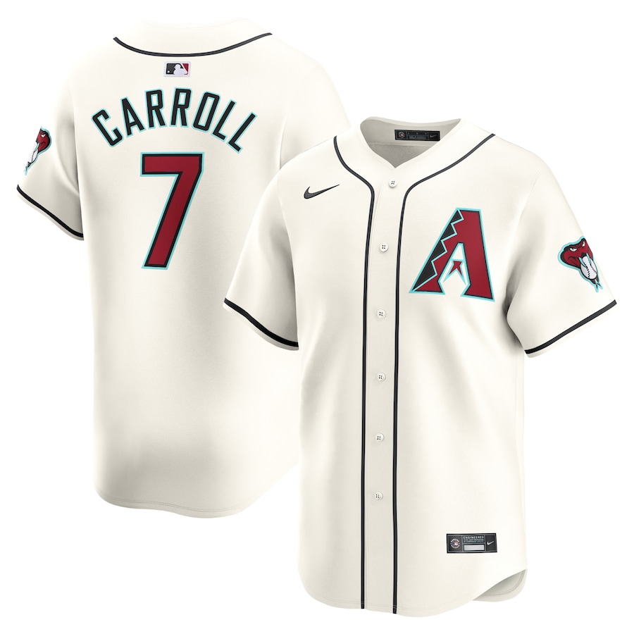 Arizona Diamondbacks Corbin Carroll Nike White Home Limited Player Jersey