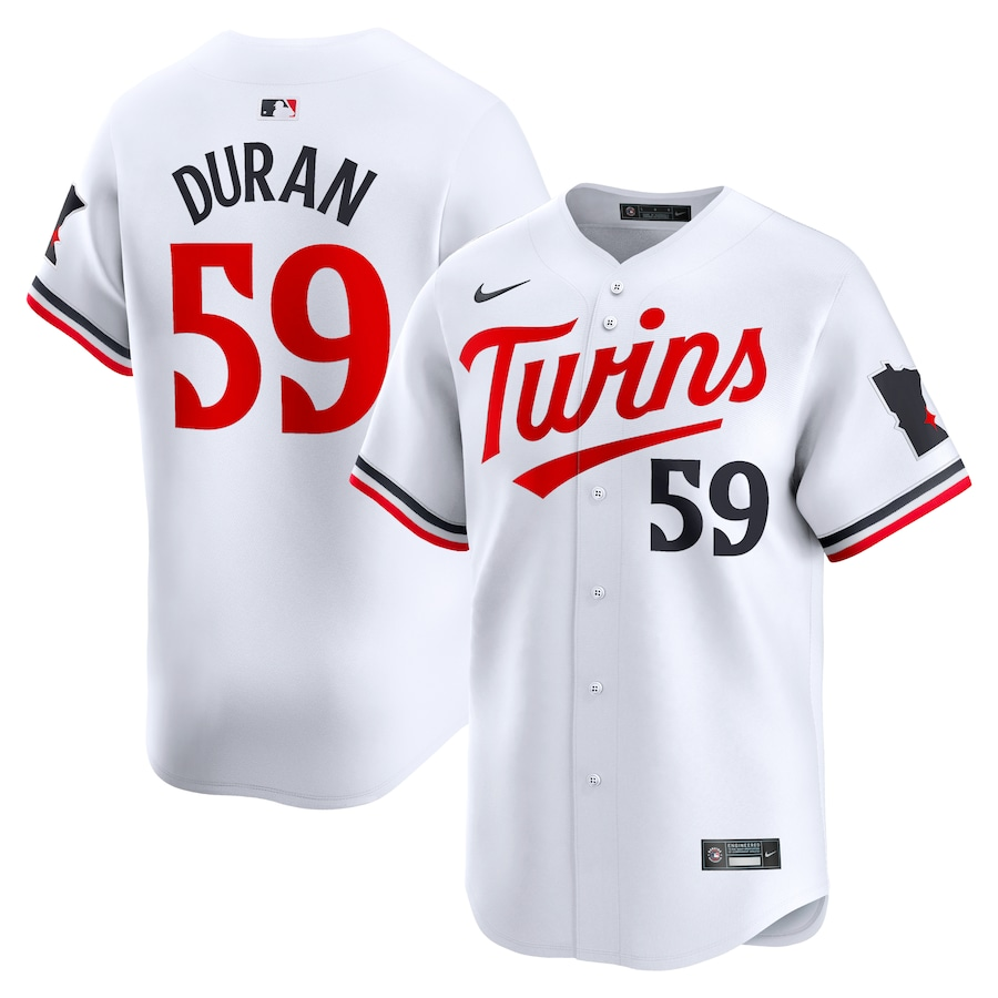 MLB Minnesota Twins Jhoan Duran Home Limited Player Jersey
