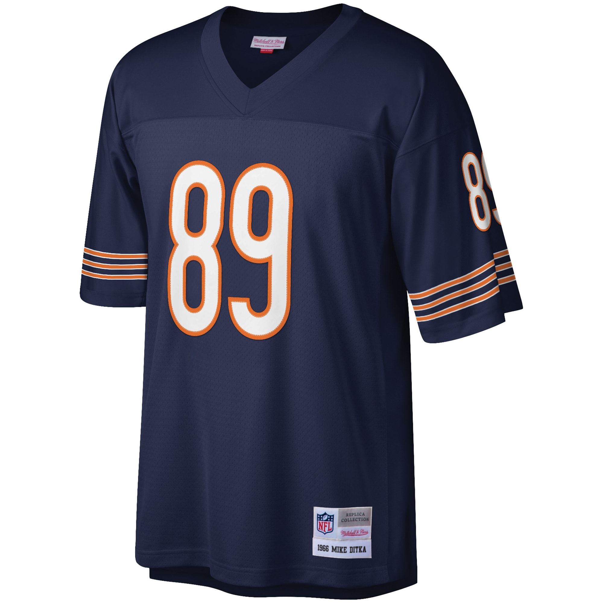 Chicago Bears Mike Ditka Mitchell & Ness Navy Retired Player Legacy Replica Jersey