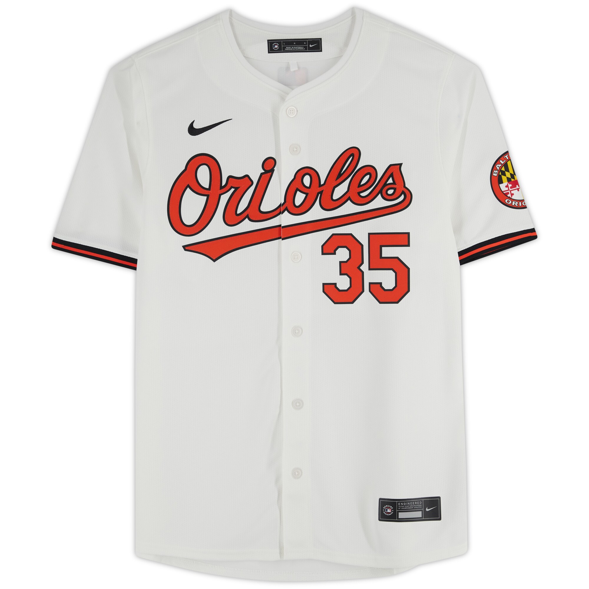 Adley Rutschman Baltimore Orioles Autographed White Jersey