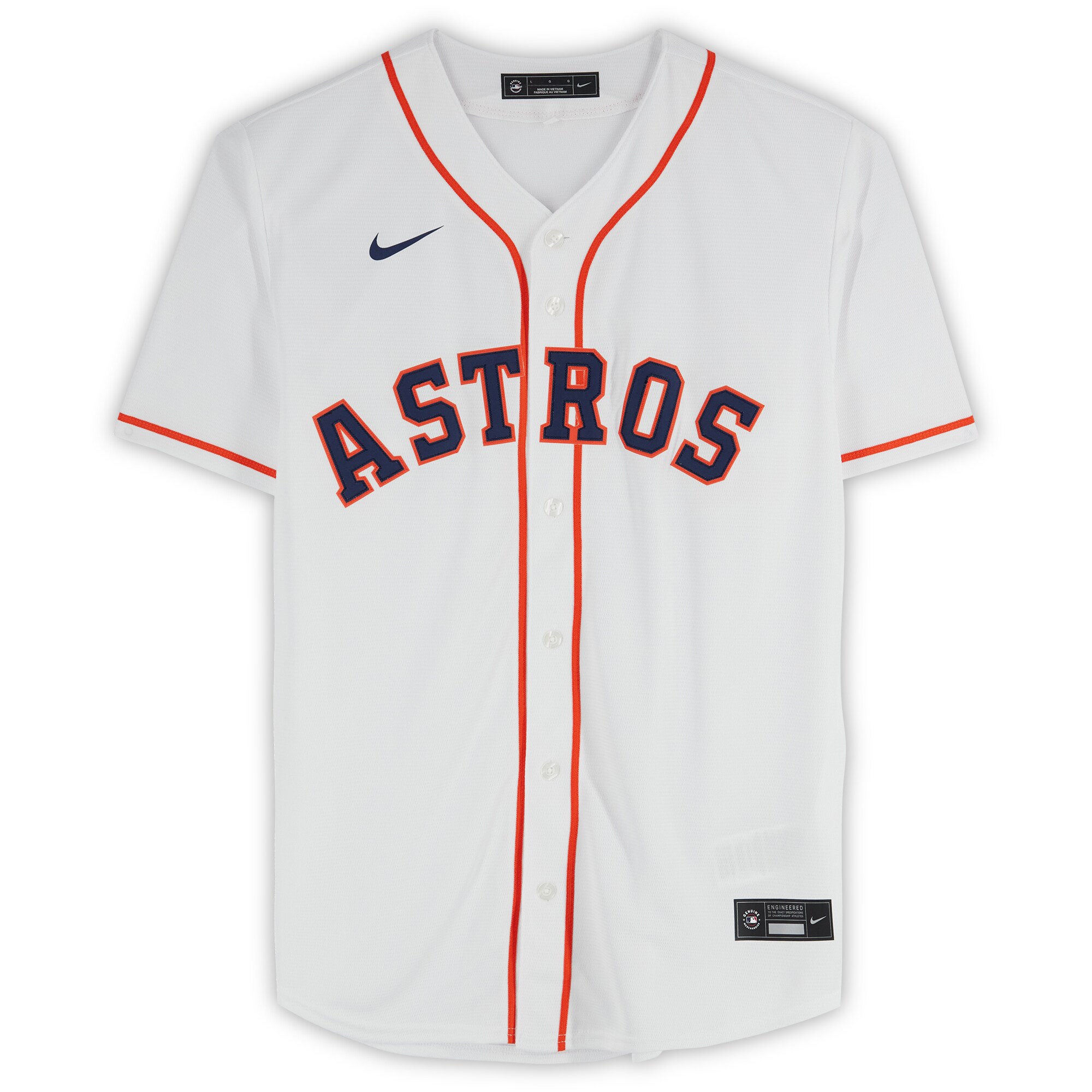 George Springer Houston Astros Autographed White Jersey
