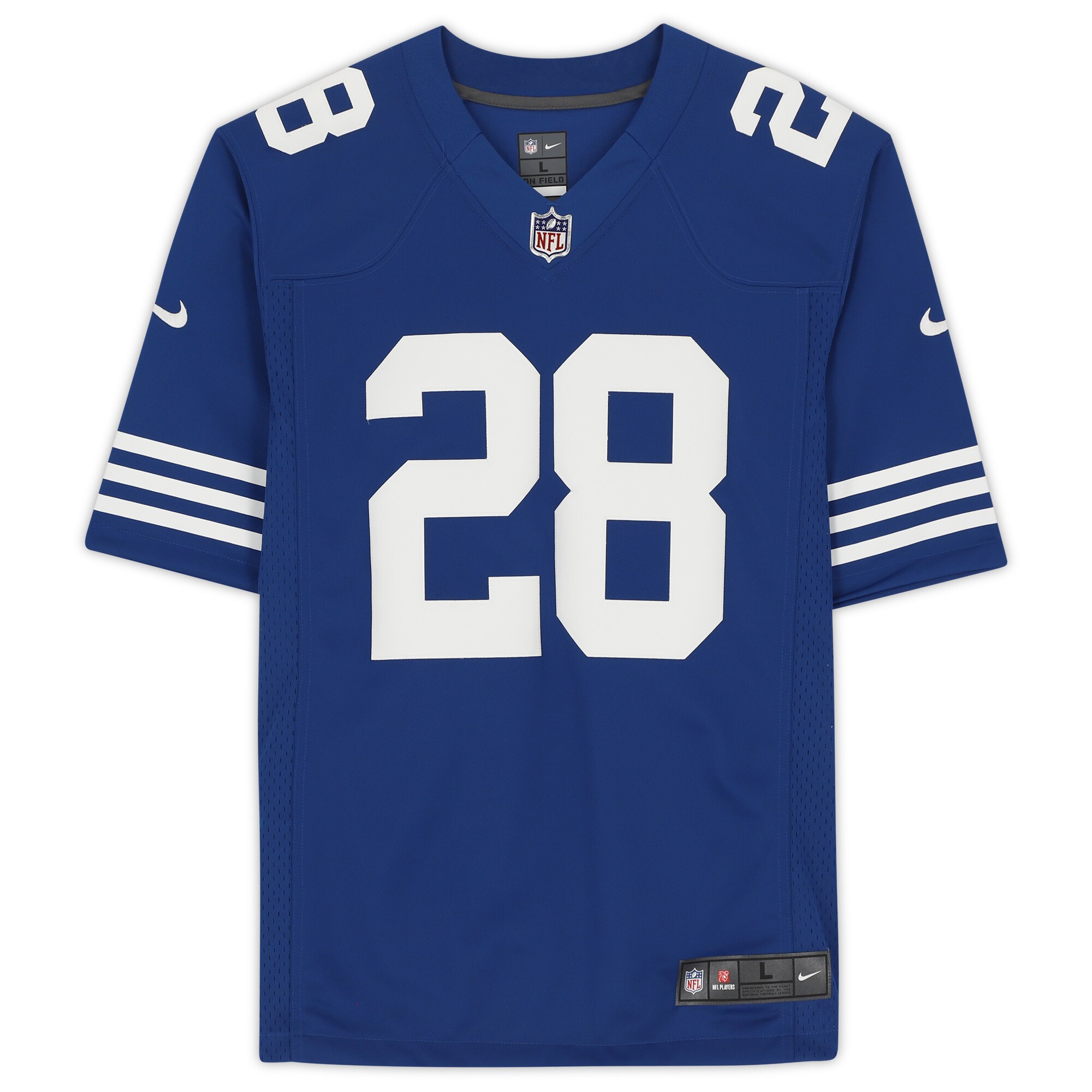 Jonathan Taylor Indianapolis Colts Autographed Royal Nike Limited Jersey