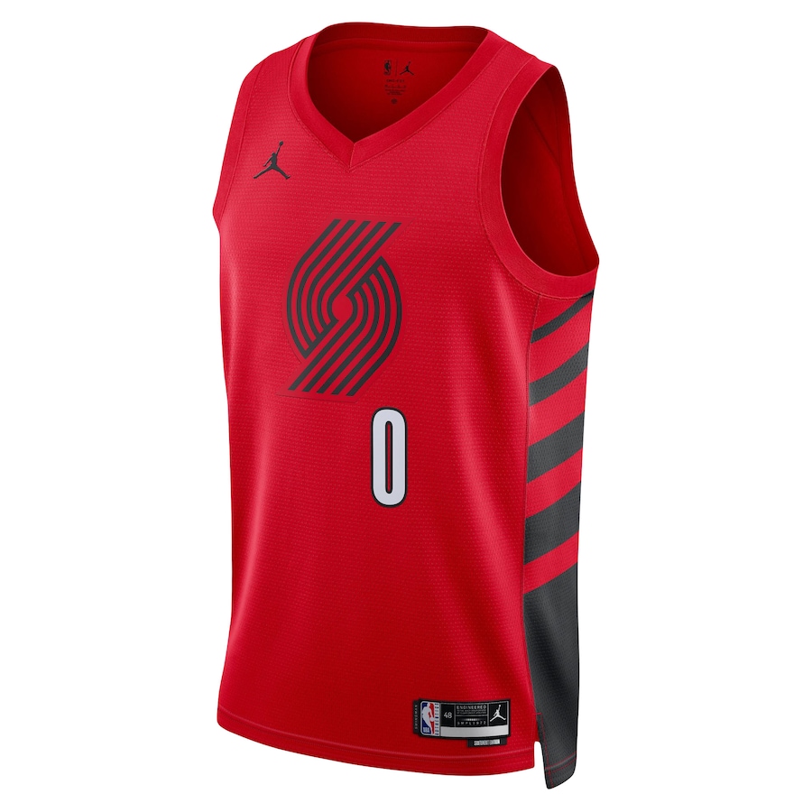 Damian Lillard Portland Trail Blazers Jordan Brand Unisex Swingman Jersey – Statement Edition – Red