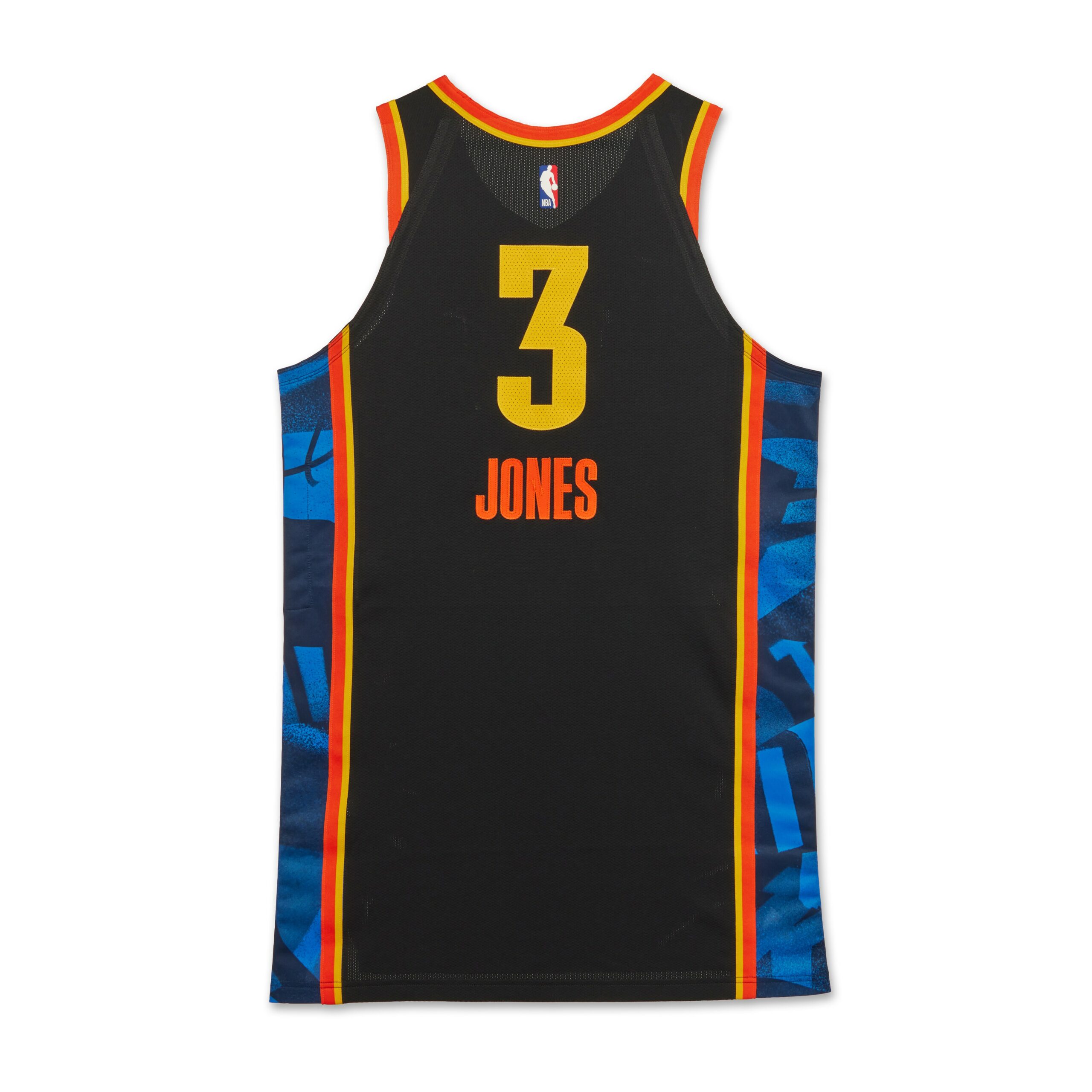Dillon Jones Oklahoma City Thunder 2024-2025 Game Worn City Edition Jersey
