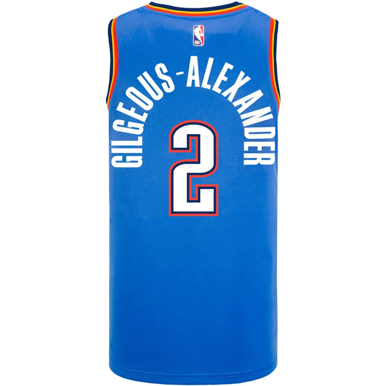 OKLAHOMA CITY THUNDER NBA FINALS SHAI GILGEOUS-ALEXANDER ICON SWINGMAN