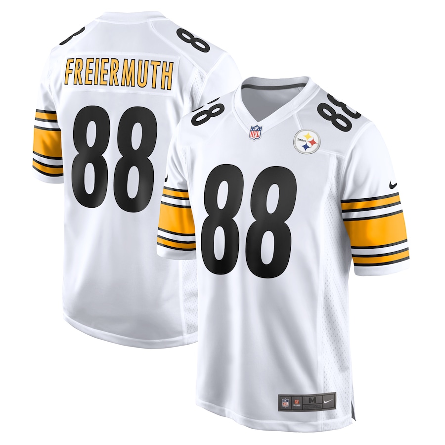 Pat Freiermuth Pittsburgh Steelers Nike Game Player Jersey – White