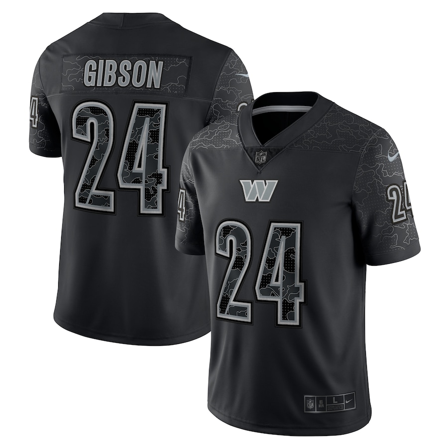 Antonio Gibson Washington Commanders Nike RFLCTV Limited Jersey – Black