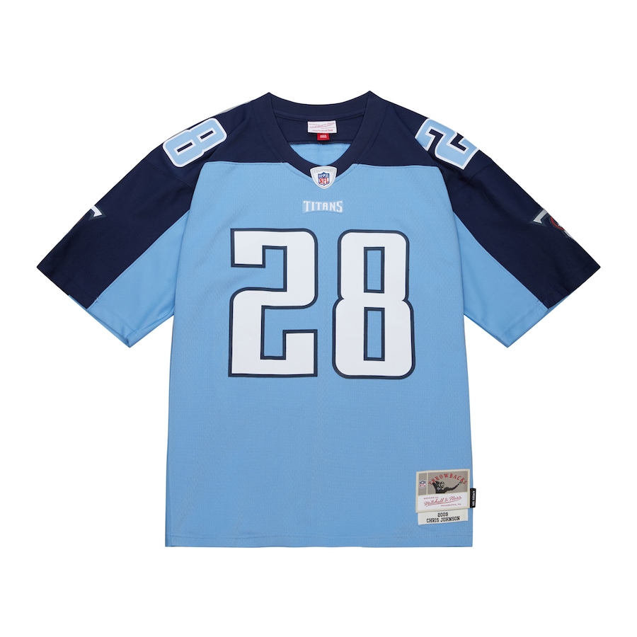 Chris Johnson Tennessee Titans Mitchell & Ness Legacy Replica Jersey – Light Blue