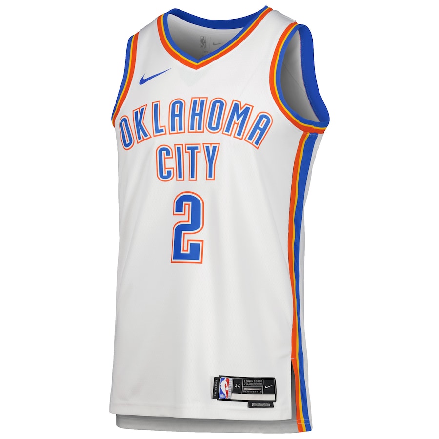 Shai Gilgeous-Alexander Oklahoma City Thunder Nike Unisex Swingman Jersey – Association Edition – White