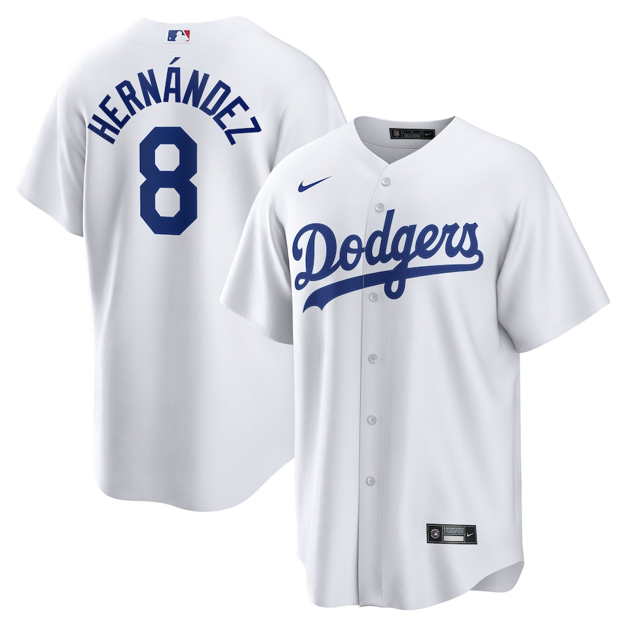 Los Angeles Dodgers Enrique Hernandez Nike Home Jersey Baseball