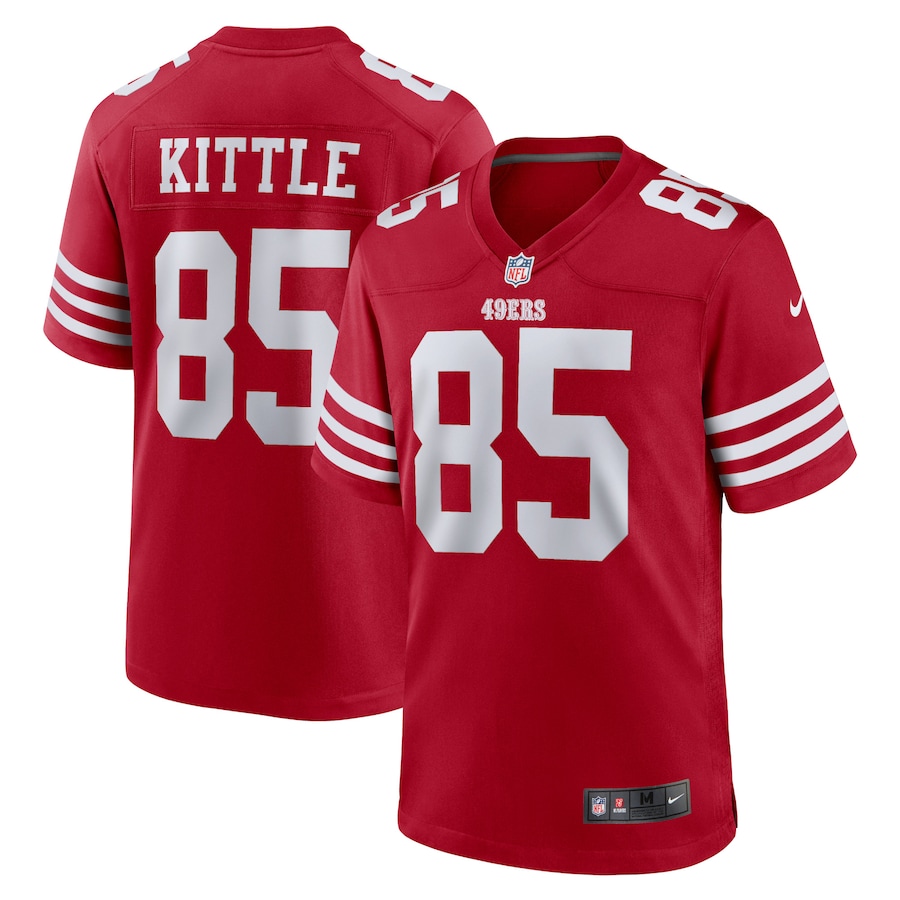 George Kittle San Francisco 49ers Nike Player Game Jersey – Scarlet