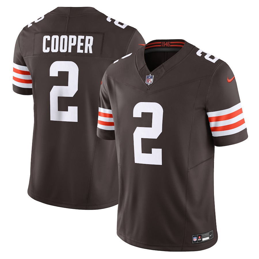 Cleveland Browns Amari Cooper Nike Brown Player Game Jersey