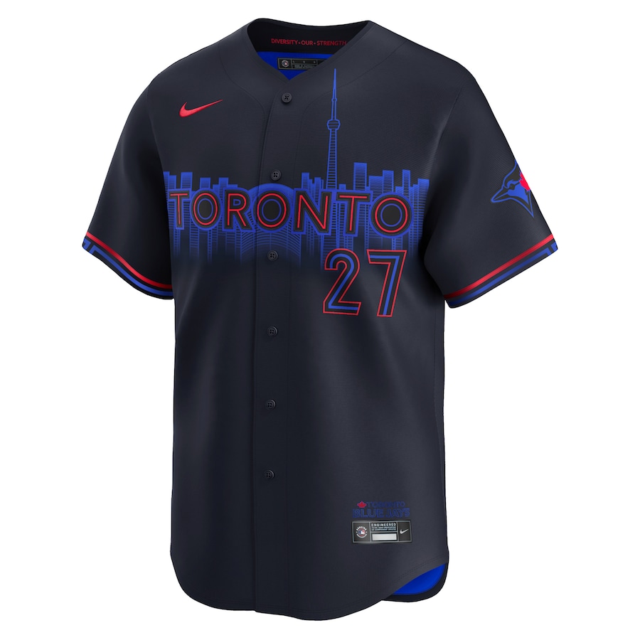 Toronto Blue Jays Vladimir Guerrero Jr. Nike Black 2024 City Connect Limited Player Jersey