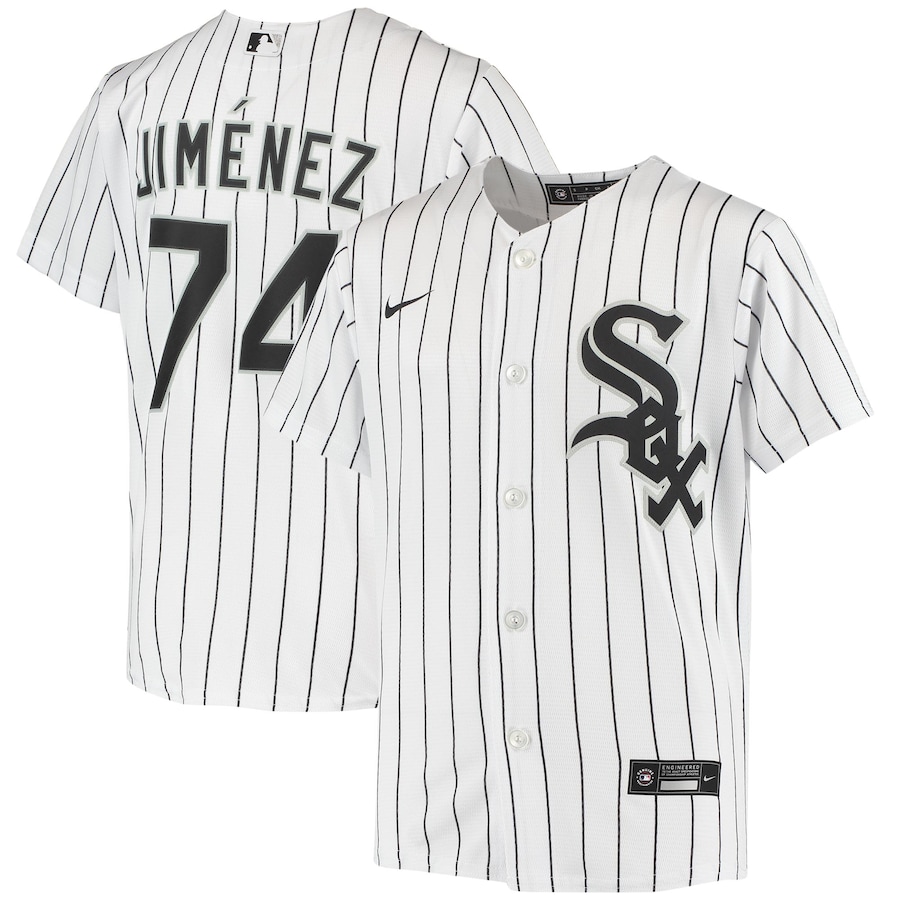 Chicago White Sox Eloy Jimenez Nike White Alternate Replica Player Jersey