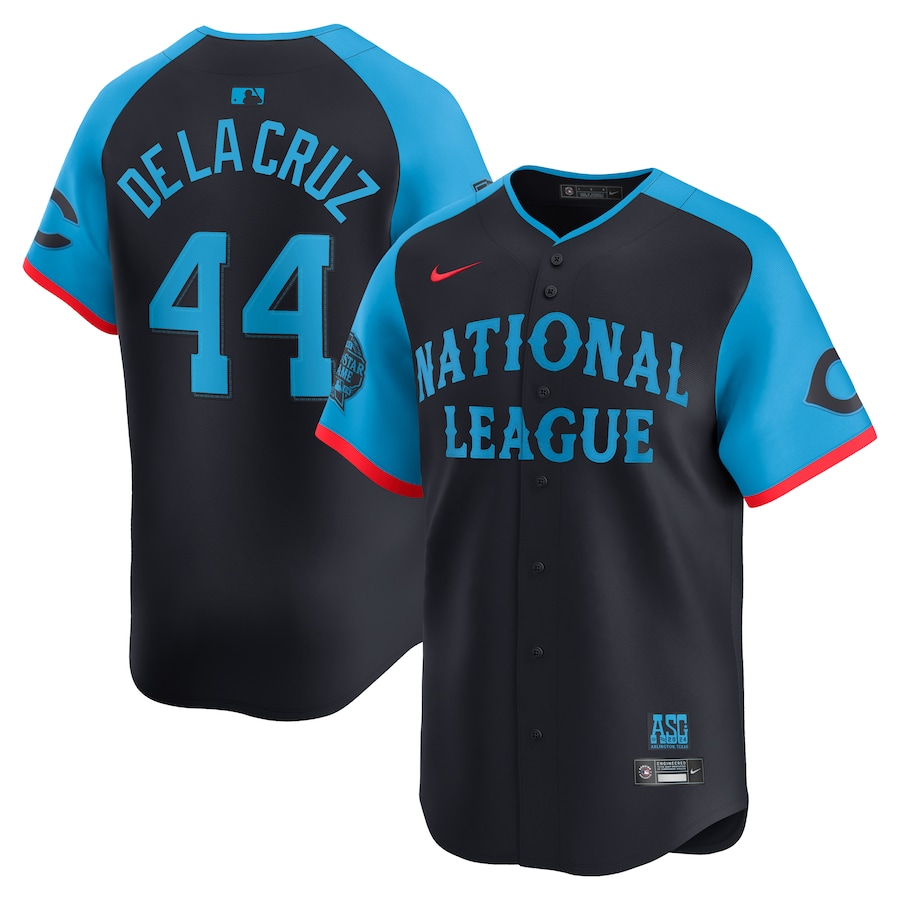 National League Elly De La Cruz Nike Navy 2024 MLB All-Star Game Limited Player Jersey