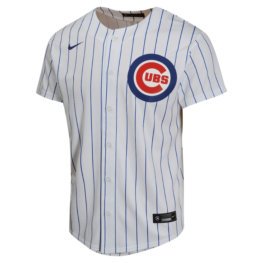Chicago Cubs Dansby Swanson Nike White Replica Player Jersey