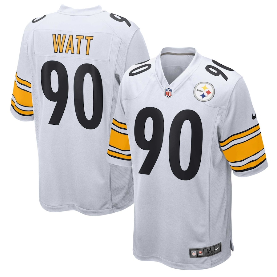 T.J. Watt Pittsburgh Steelers Nike Game Jersey – White