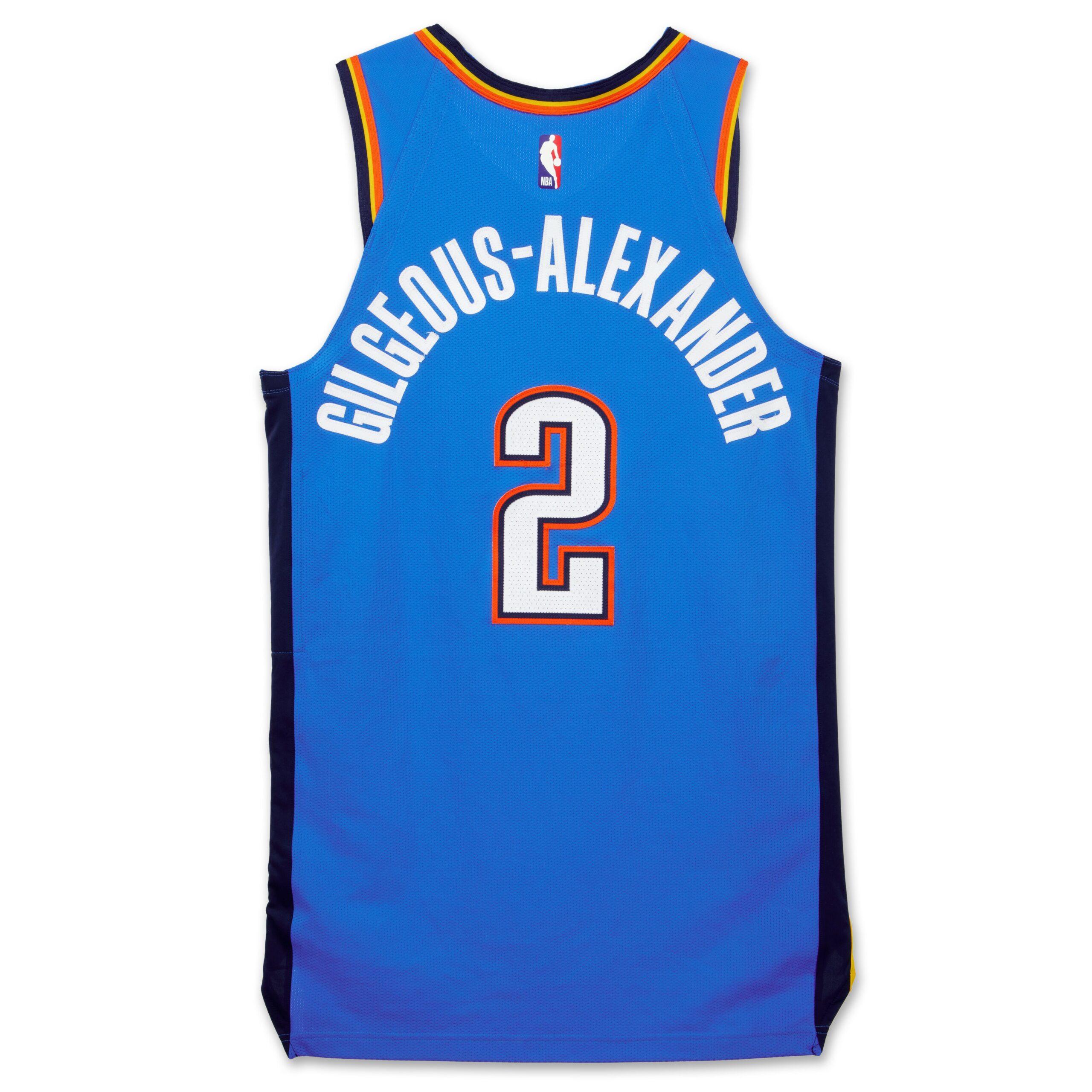 Shai Gilgeous-Alexander Oklahoma City Thunder 2023-2024 Kia NBA