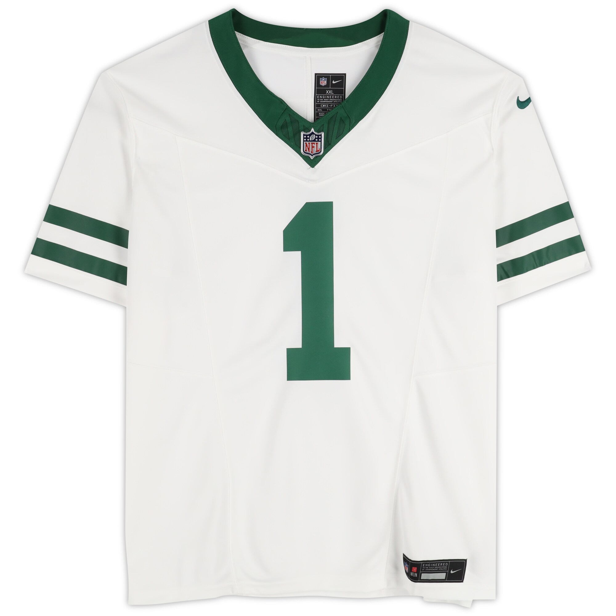 Ahmad Sauce Gardner New York Jets Autographed White Limited Jersey