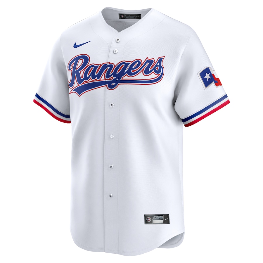 Men’s Texas Rangers Adolis García Nike White Home Limited Player Jersey