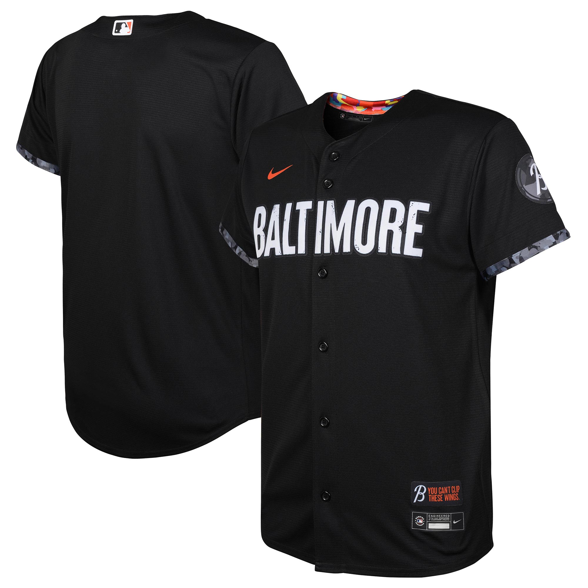 Toddler Baltimore Orioles Nike Black City Connect Replica Jersey