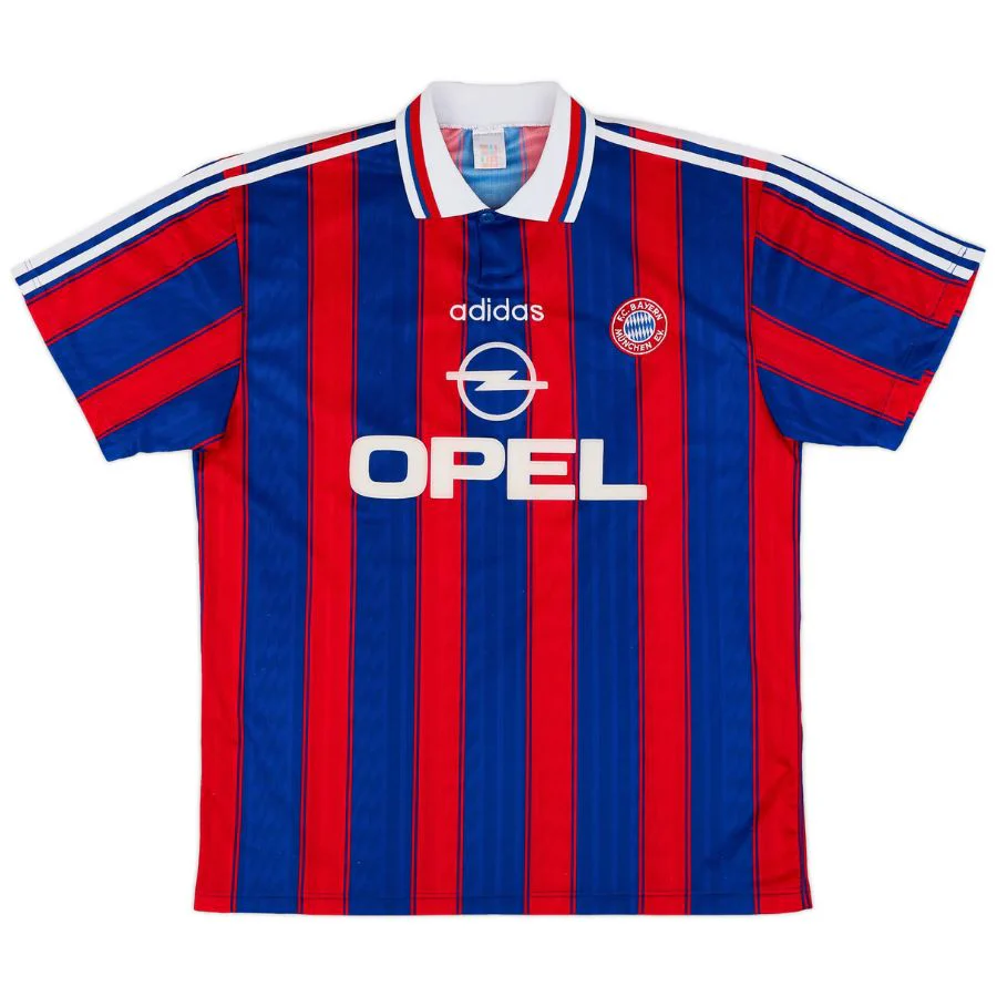 Matthäus #10 Bayern Munich Home Retro Jersey 1995/97