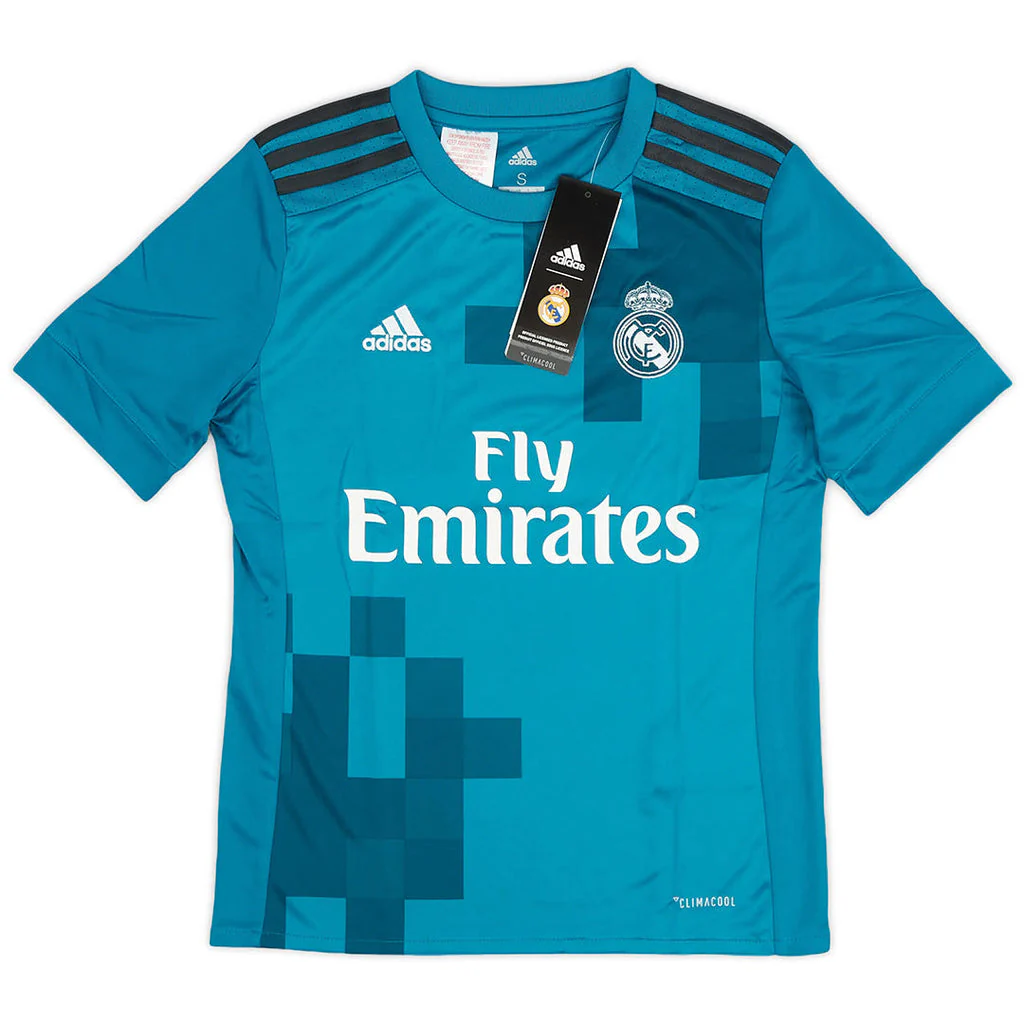 Cristiano Ronaldo #7 Real Madrid Third Retro Jersey 2017/18