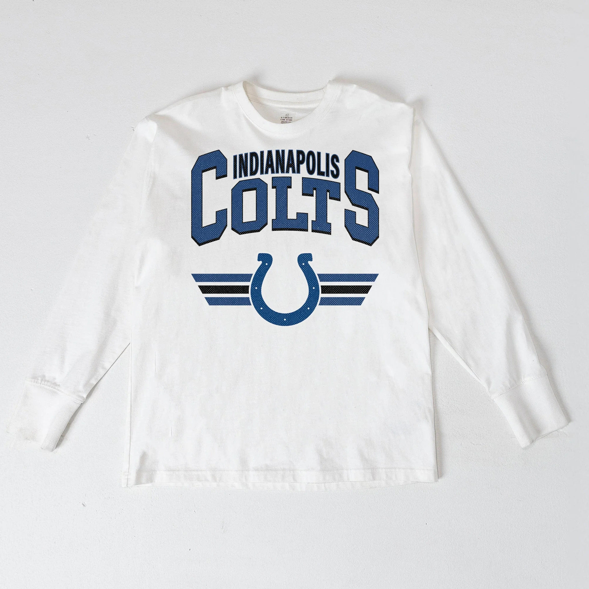 INDIANAPOLIS COLTS SWIFT STRIKE ESSENTIAL RELAXED FIT LONG SLEEVE TEE