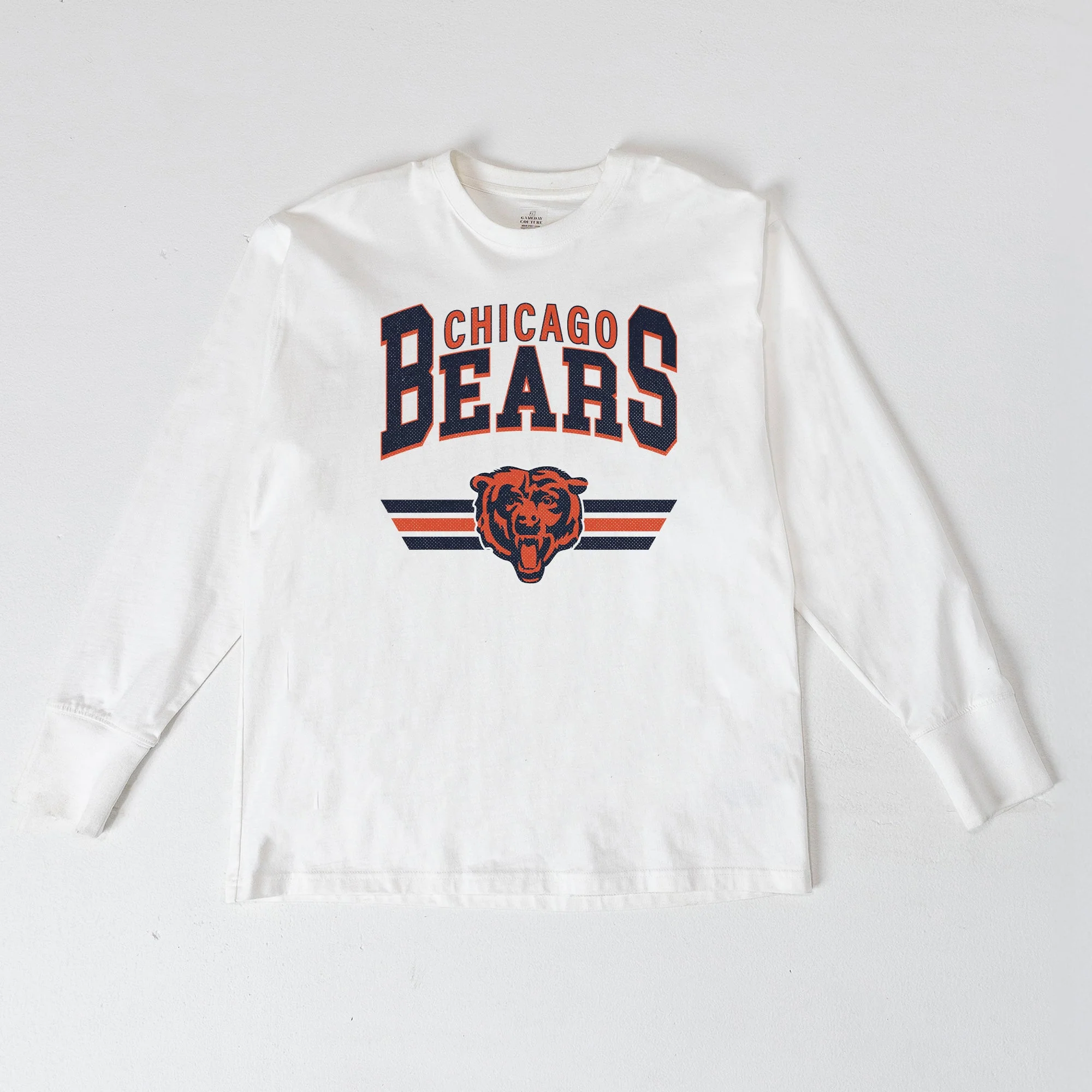 CHICAGO BEARS SWIFT STRIKE ESSENTIAL RELAXED FIT LONG SLEEVE TEE