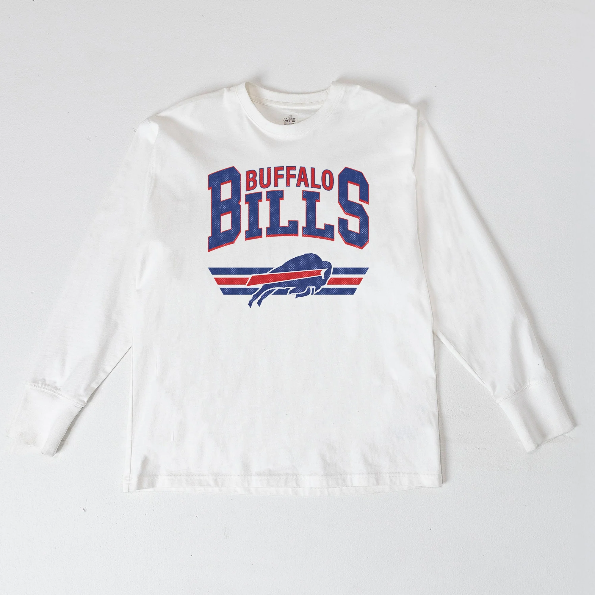 BUFFALO BILLS SWIFT STRIKE ESSENTIAL RELAXED FIT LONG SLEEVE TEE