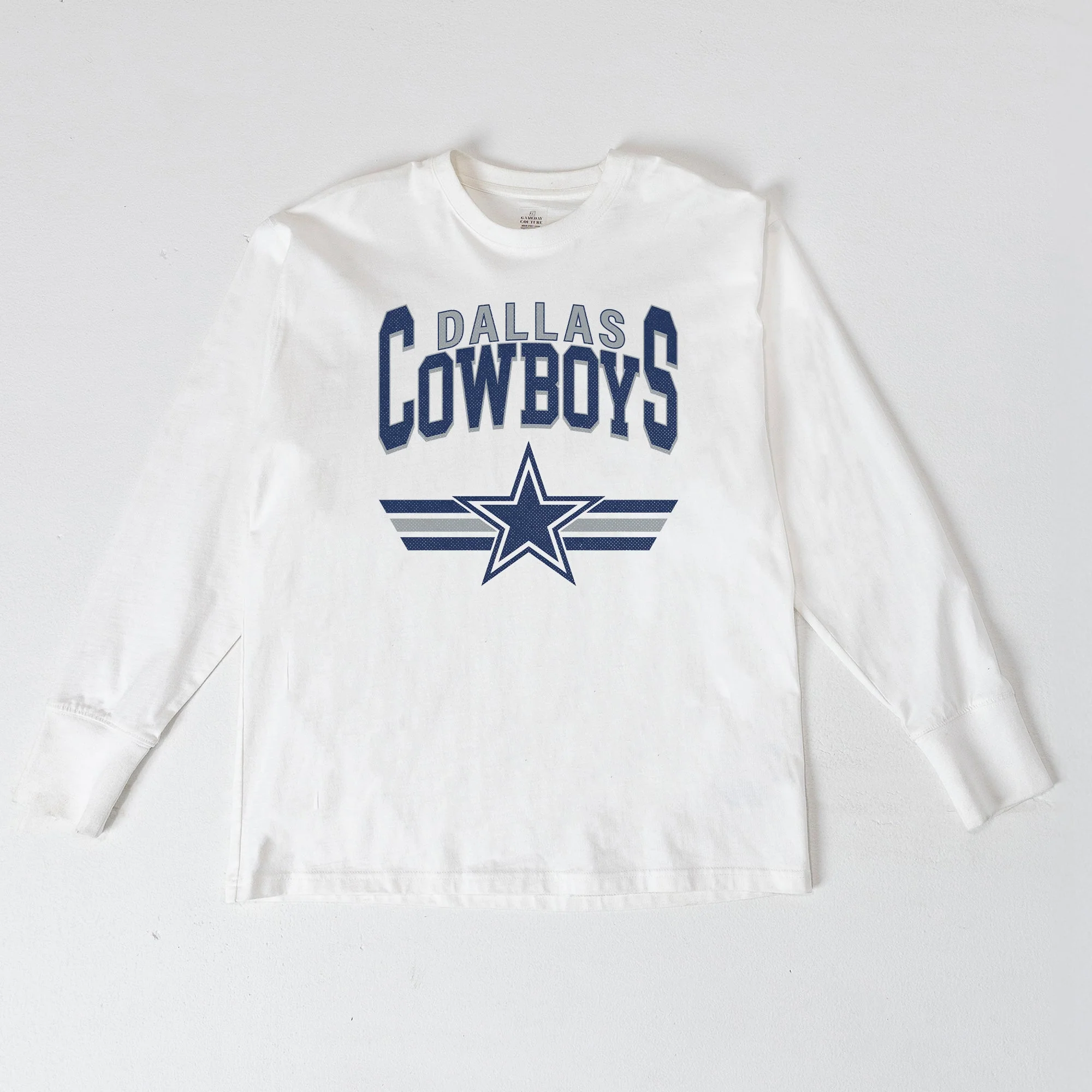 DALLAS COWBOYS SWIFT STRIKE ESSENTIAL RELAXED FIT LONG SLEEVE TEE